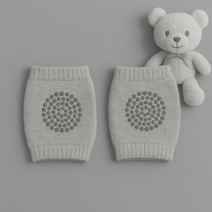 Toddler Knee Guard | Anti-Slip Wool Knit Knee Pad | Warm & Protective | Kids 3–12 Years | Novabubs