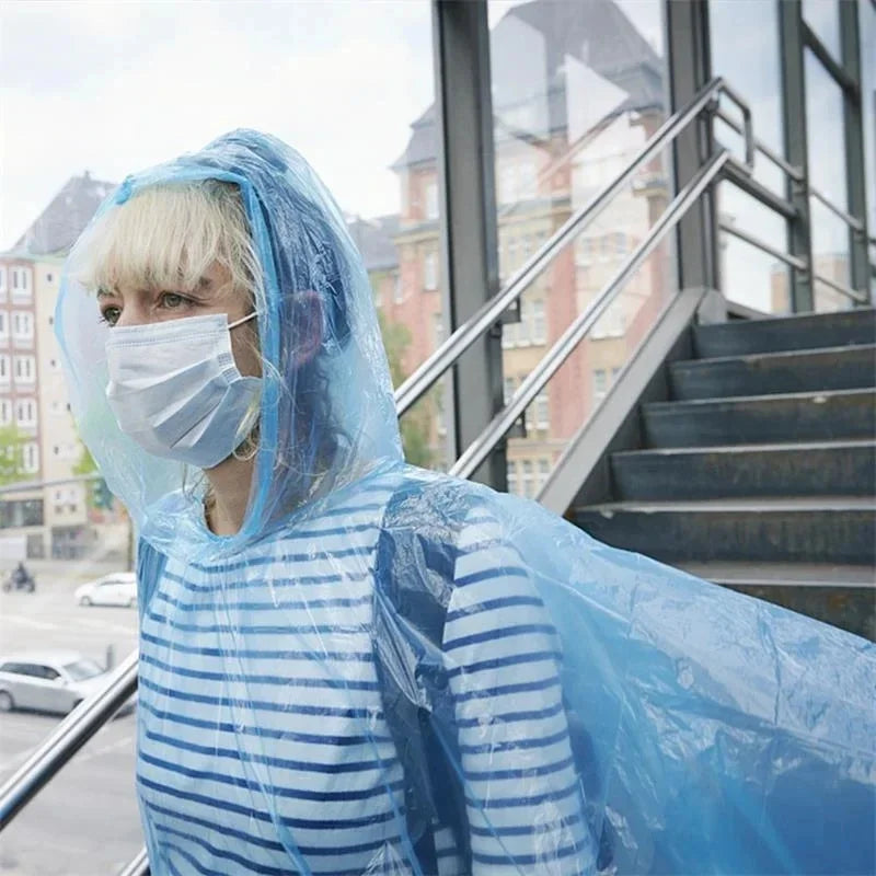 Portable Emergency Raincoat Keychain Ball
