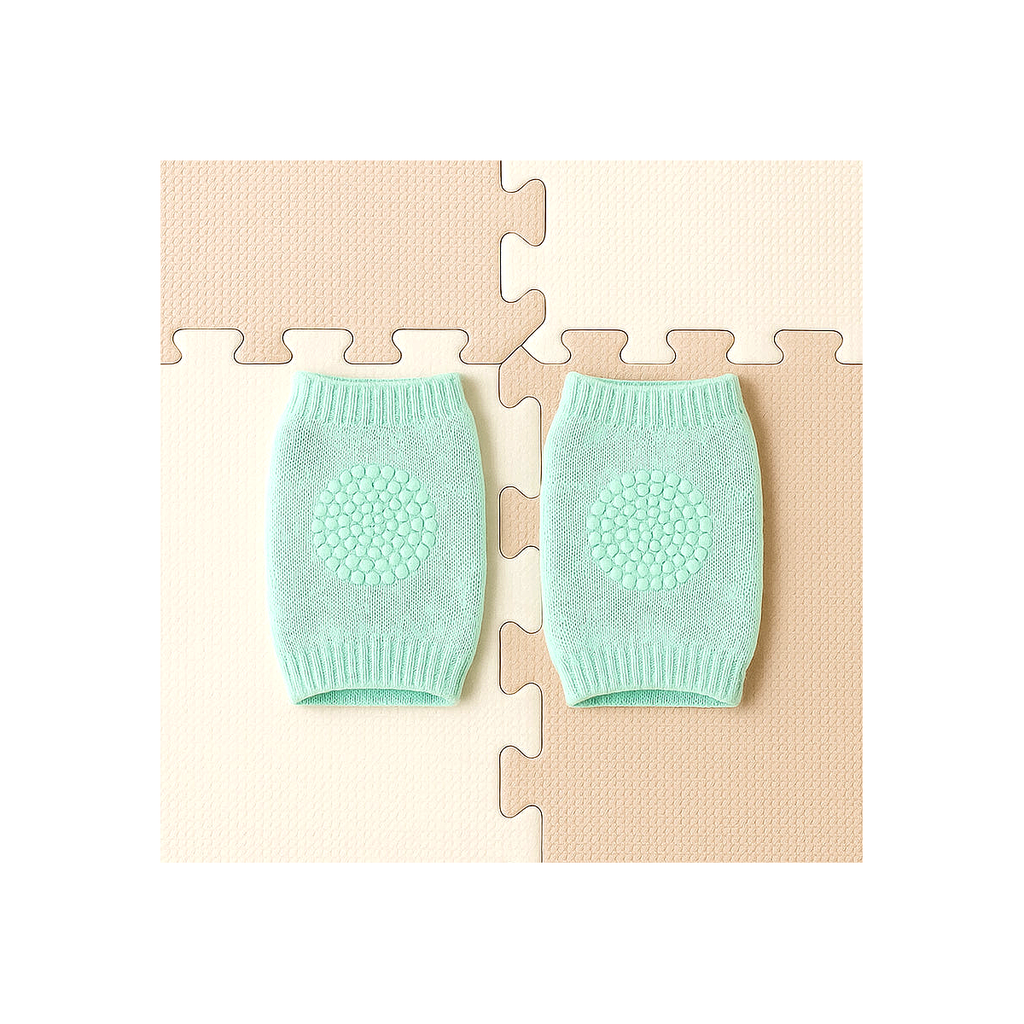 Toddler Knee Guard | Anti-Slip Wool Knit Knee Pad | Warm & Protective | Kids 3–12 Years | Novabubs