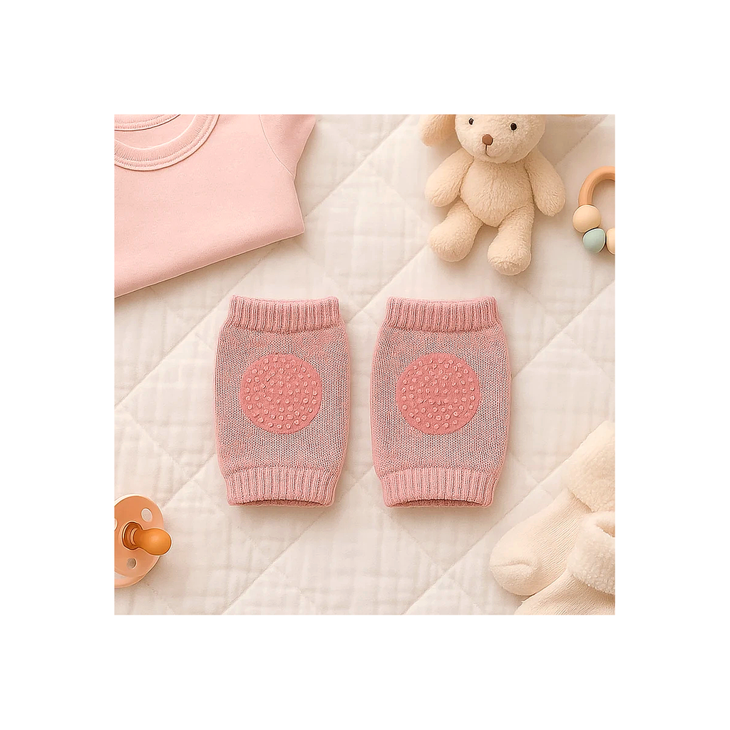 Toddler Knee Guard | Anti-Slip Wool Knit Knee Pad | Warm & Protective | Kids 3–12 Years | Novabubs